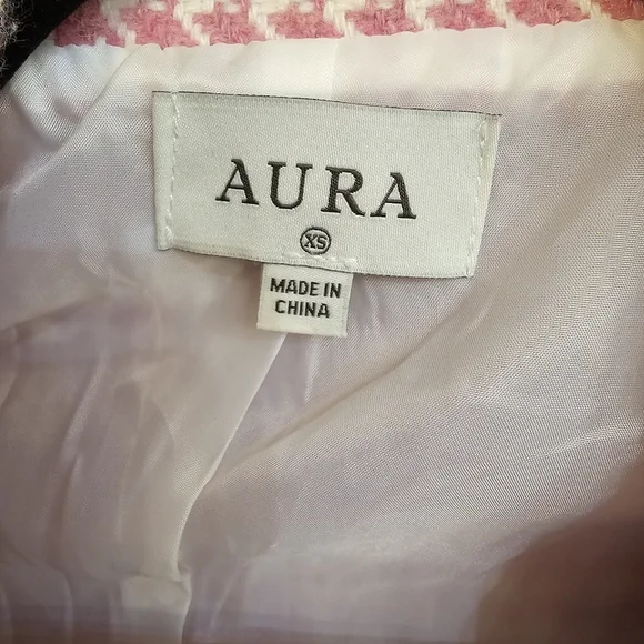 Women's Houndstooth Blazer Size XS - Picture 3 of 6